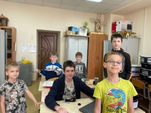 Занятие в объединении «Робототехника»!
